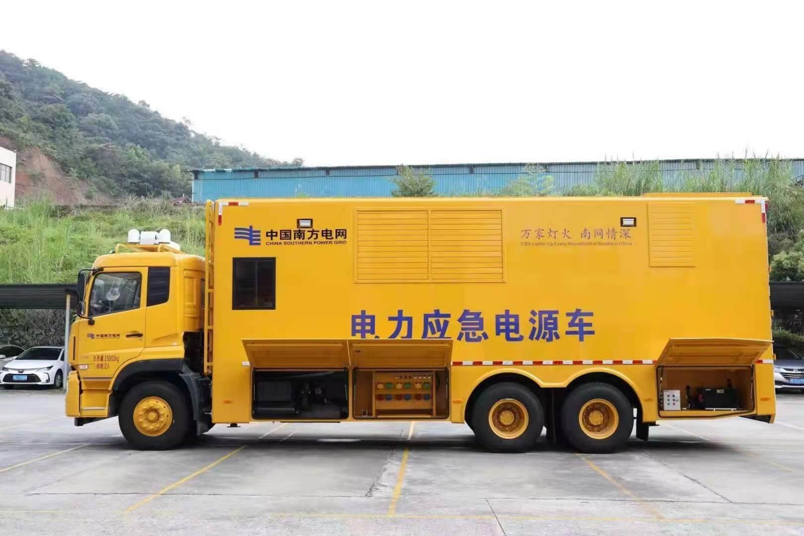 库车安康大型柴油发电机发电车UPS电源出租租赁